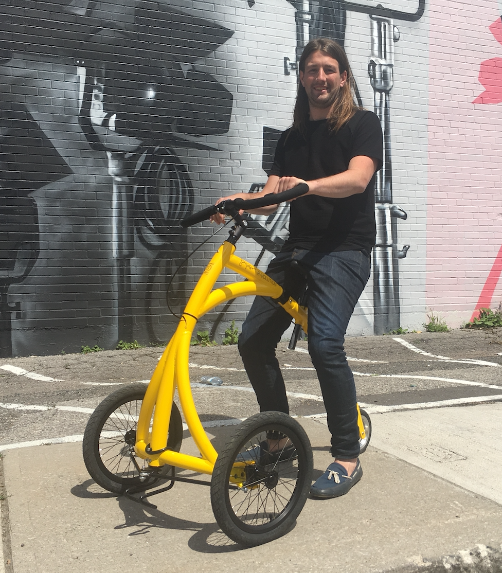 Walk best sale along bike