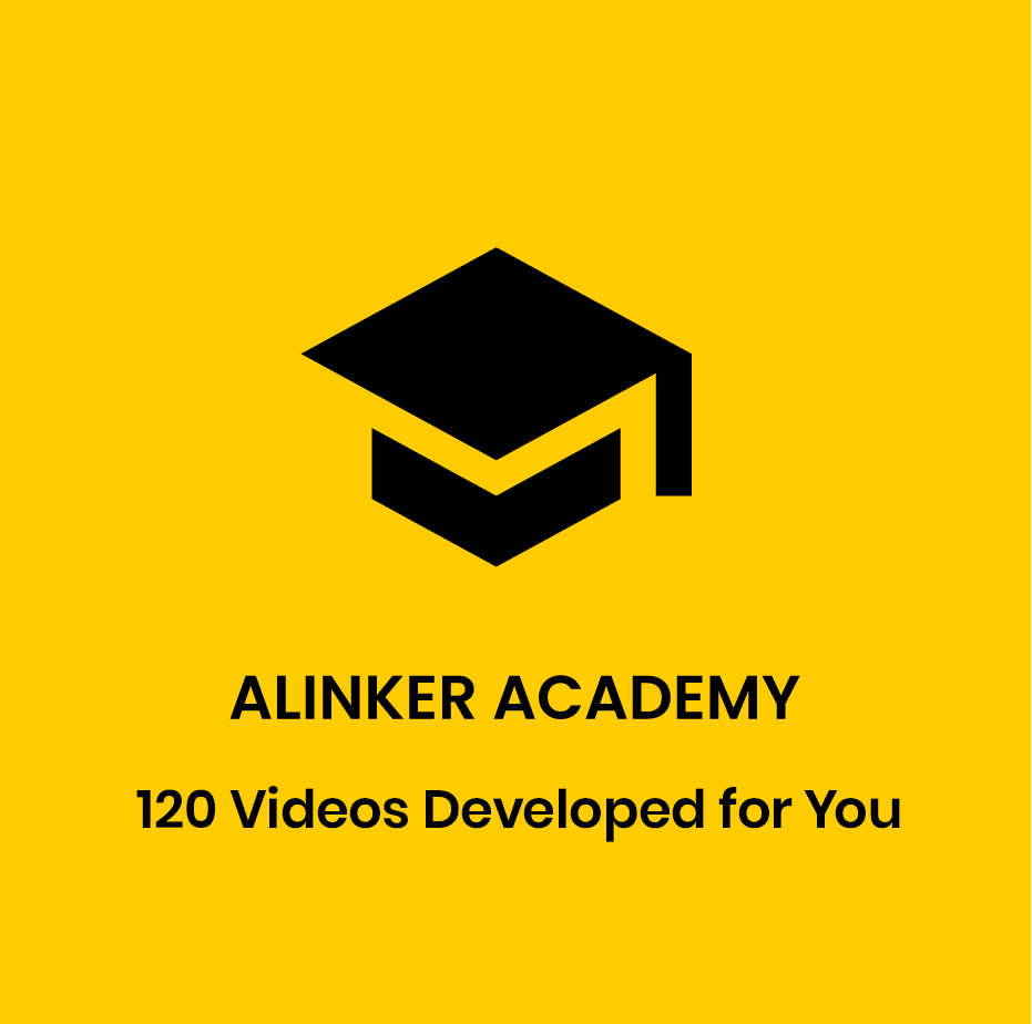 Alinker Academy - 120 videos developed for you.